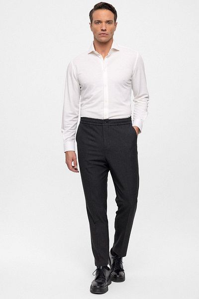 Antioch Smoked Elastic Waist Regular Fit Men's Trousers