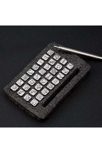 Gigi Panda Deri Damgalama Aletleri Seti, 32 Değişik Damgalama Deseni - Deri El Sanatları Araçları