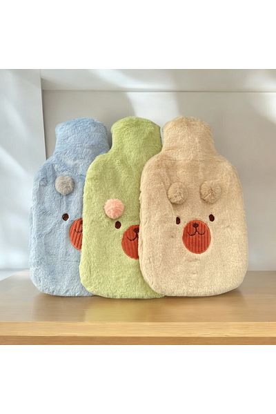 MİMOZA PARK Plush Hand-Held Bear Figured 2000 ml Hot Water Bag