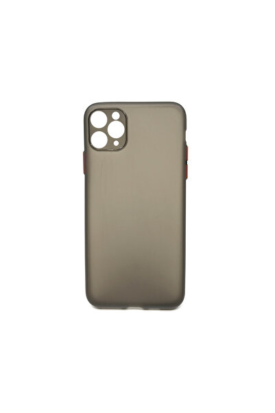 Nettech Apple Iphone 11 Pro Uyumlu Ultra Slim Arka Koruma Kılıf - Gri