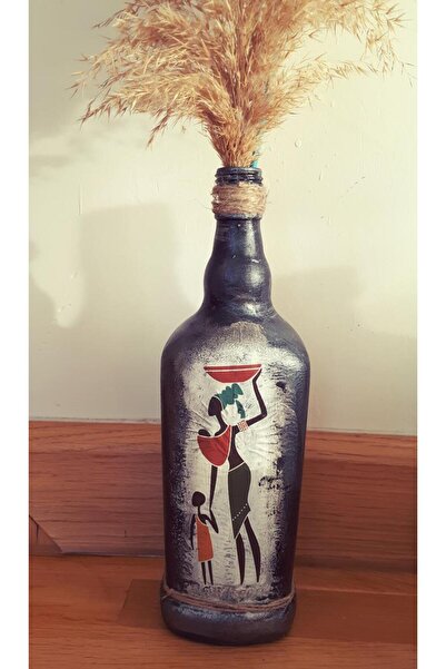 HİMARRY تحفة فنية على شكل مزهرية مزخرفة على شكل امرأة أفريقية مصنوعة يدويًا