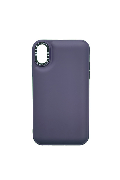 Nettech Apple Iphone Xr Uyumlu Casetify Buff Seri Arka Koruma Kılıf - Mor