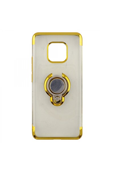 Nettech Huawei Mate 20 Pro Uyumlu Gess Seri Arka Koruma Kılıf - Gold