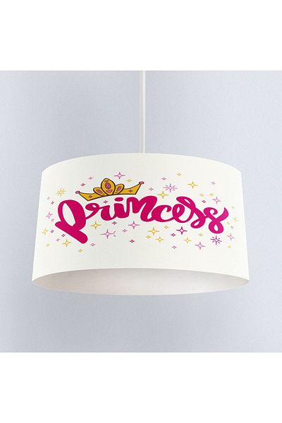 3D ELSE HALI Girl's Patterned Princess Crown Pendant Lamp Chandelier Model