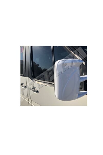 OTOPLEXİ Volkswagen Volt LT35 2000-2006 Ayna Kapağı Abs Plastik Beyaz Boyalı