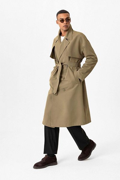 Metallic Men Trench Coats Styles Prices Trendyol