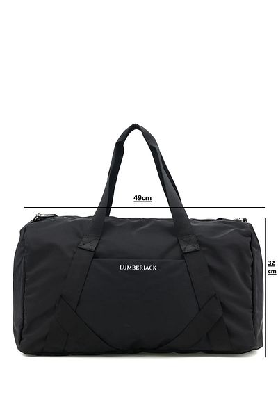 lumberjack Original Unisex Black Sports Bag