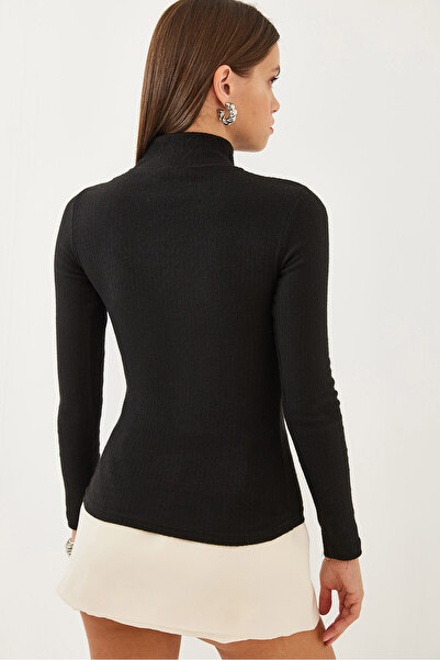 Bianco Lucci Dámské tričko s rolákem Basic 0014 60251867