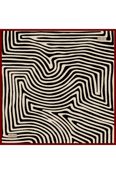 LA BOUTIQUE 2134 Twi̇ll İpek 01 - 90X90