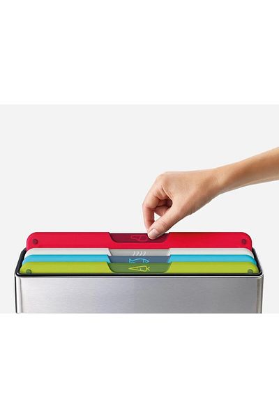 Joseph Joseph 60226 Folio Icon Steel 4 Piece Cutting Board Multi Color