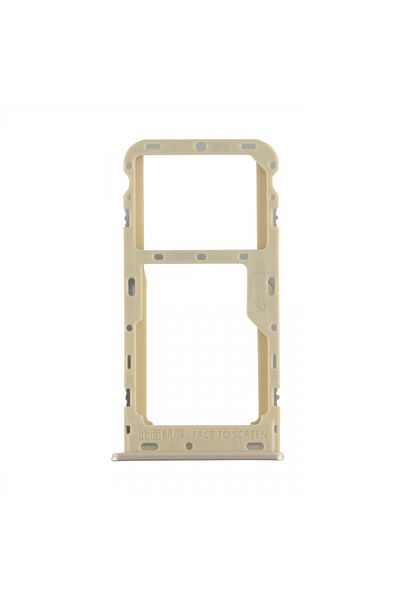Nettech Xiaomi Redmi 5 Teknonet Compatible Memory Card - Sim Metal Gold