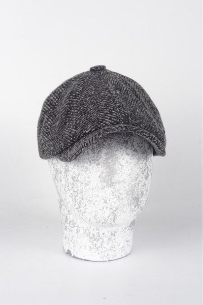 mercantoptan Winter 8 Piece Wool Spotted Model Peaky Blinders Cap Hat