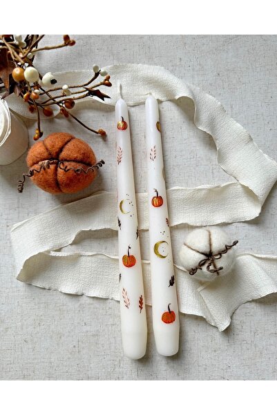 Hatice sakallı design 2 Adet Sonbahar Balkabağı kabak  ay sonbahar konsept de...