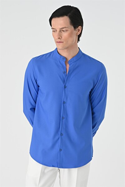 Antioch Saks Regular Fit Hakim Yaka Erkek Gömlek