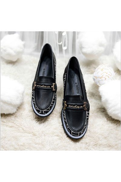 Lion Orthopedy Patterned Daily Flat Shoes