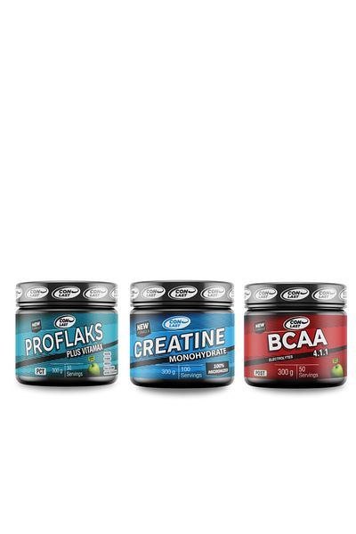 Conlast Proflaks 300g - Creatine 300g - Bcaa 300g