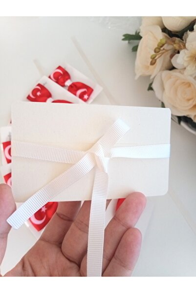 Pambık Aksesuar 29 Ekim 23 Nisan Özel Bayrak Desenli El Yapımı Çocuk Papyon