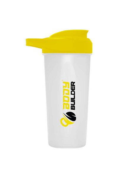 Body Builder Shaker, White, 600 ML