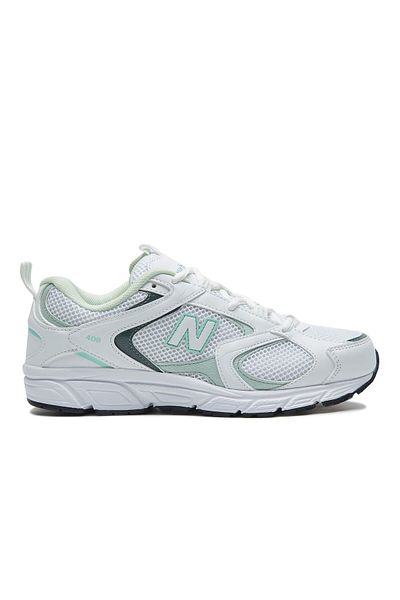 New Balance Unisex White Multi Green Sneaker Casual Sports Shoes