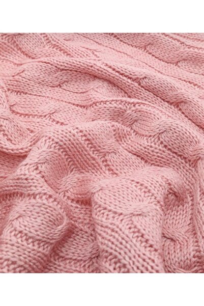 Home Triko Ponponlu TV Battaniye- Diz Şalı- Dokuma Koltuk Örtüsü