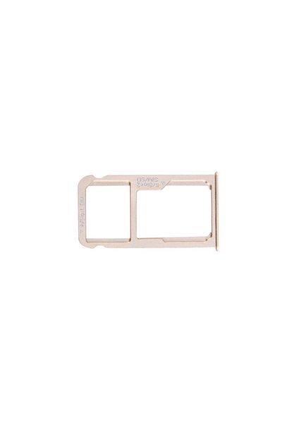 Nettech Huawei Mate 8 Compatible Teknonet Glitter Metal - Gold