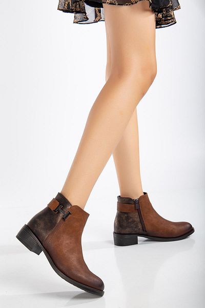 SUİNS SHOES Λεπτομερείς γυναικείες μπότες Suins Denis Model Buckle