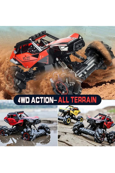 TUENGİ STORE Uzaktan Kumandalı Şarjlı Full Fonksiyon Off Road Araba Ultra Güçlü Tırmanan Arazi Aracı