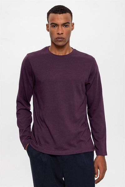 Antioch Plum Spring Sweater