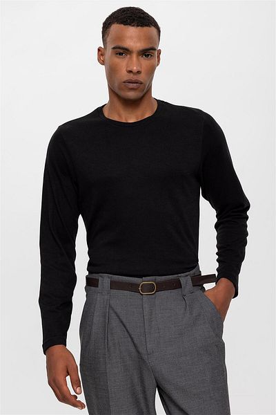 Antioch Black Spring Sweater