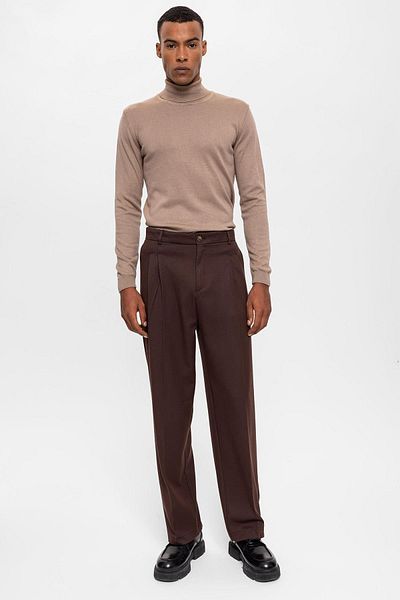 Antioch Mink Full-Necked Men's Knitwear
