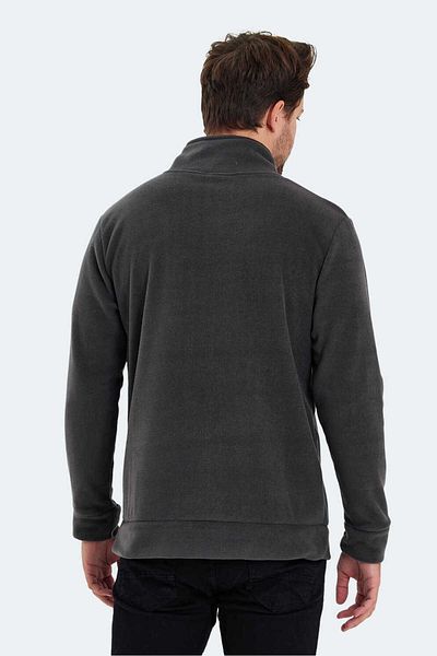 Slazenger Sansa Ανδρικό Fleece Σκούρο Γκρι