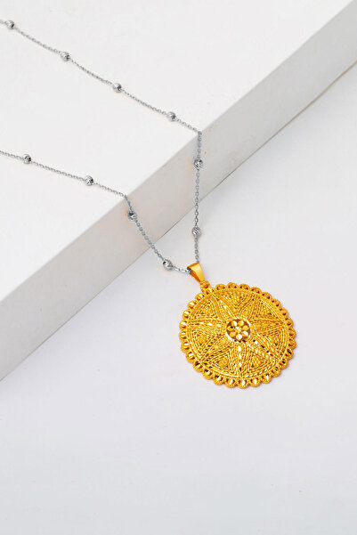 Bilezikci Güneş Işıltısı 22 Ayar Altın Kolye Ucu