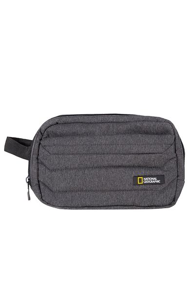 NATIONAL GEOGRAPHIC Gray Shaving and Handbag - Portfolio N00706.125