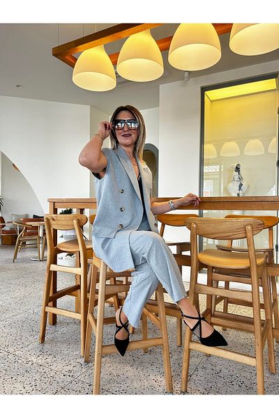 Trend Marfa Striped Fabric Set