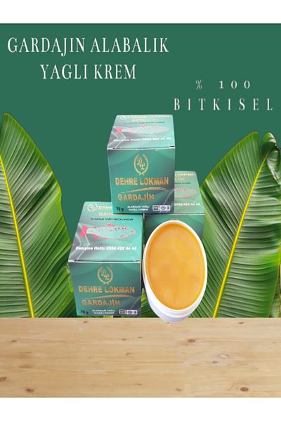 Dehre Lokman Trout Oil Massage Cream Gardajin Luxury Cream 70g (3 Pcs)