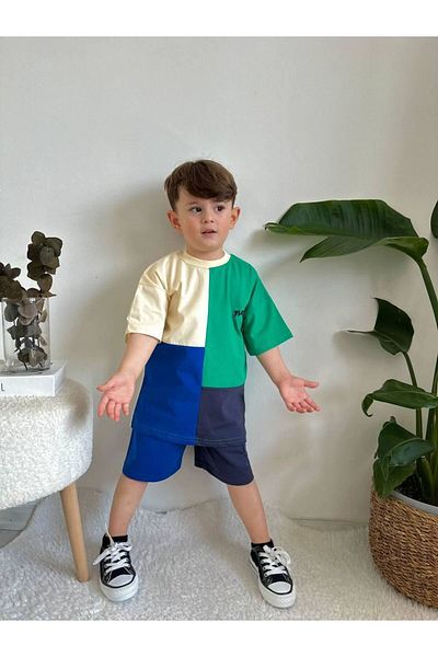 Minigimin Cicileri Set 2 piese Summer Boy - Multicolor