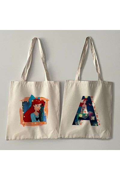 Define Moyas Ariel Mermaid Cloth Shoulder Bag - Princesses Series