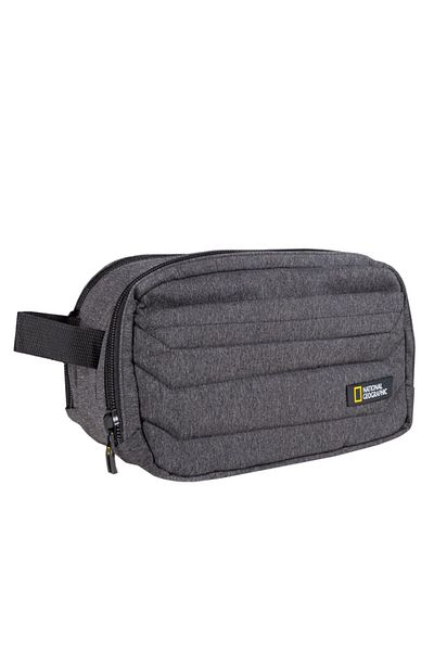 NATIONAL GEOGRAPHIC Gray Shaving and Handbag - Portfolio N00706.125