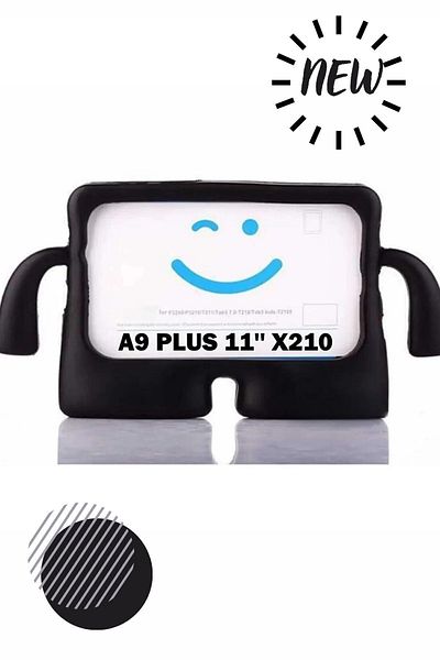 MİRAKSESUAR Galaxy Tab A9+ PLUS SM-X210 11 Inch Silicone Tablet Case with Stand for Kids