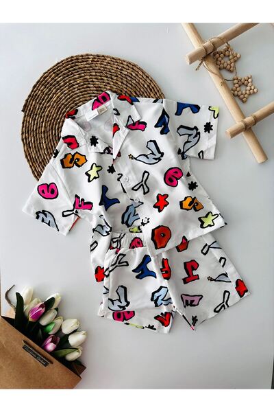 Minigimin Cicileri Pismo Štampano Moja mala unisex dječja majica - bela