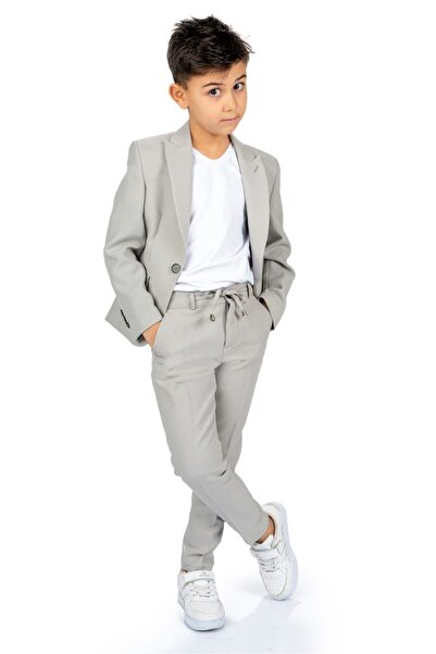 Minigimin Cicileri Miniğimin Cicileri Gofre Set de jachete sport pentru băieț...