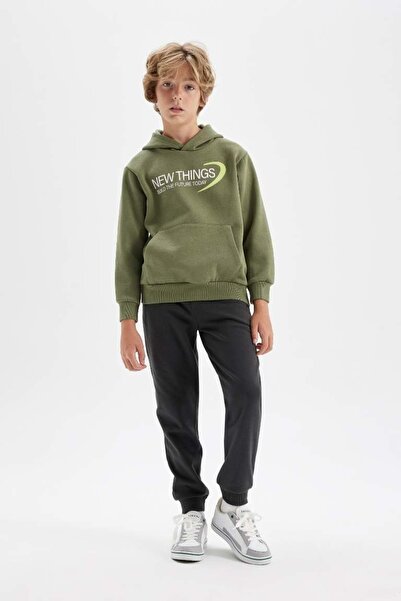 DeFacto Φόρμα για αγόρια K8852a6/ar213 Ανθρακίτη