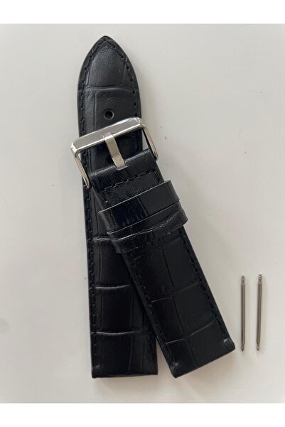 mesaderi 24mm Hakiki Deri Saat Kordonu