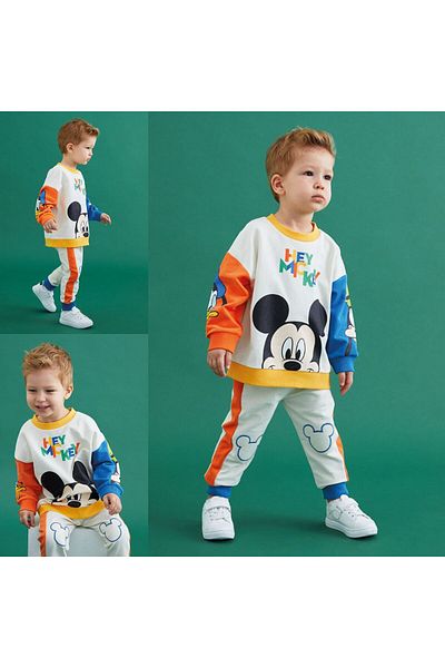 Minigimin Cicileri Hei Mickey Set 2 piese pentru copii unisex