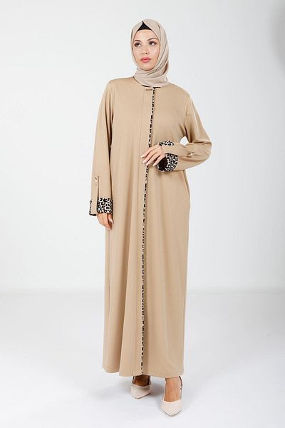 Beyza Mink Hijab Ferace 9051 - Λεπτομέρεια με λαβή
