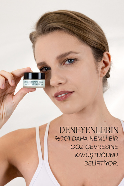 Polente Natural Hydra Moıst Eye Cream- Avokado & Hyalüronik Asit Nemlendirici Göz Kremi (20 ML)