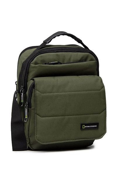 NATIONAL GEOGRAPHIC Men's Shoulder Strap Crossbody Bag Khaki N00704.11