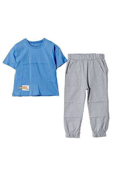 Minigimin Cicileri Costum de buzunar creativ pentru băieți pentru băieți - albastru