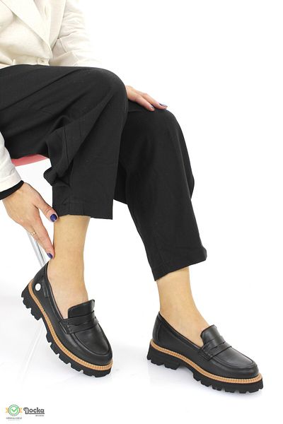 Mammamia Women's Genuine Leather Loafer Daily Orthopedic Shoes M25/Ka3195