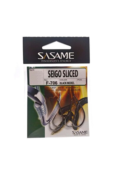 Sasame F-706 Seigo Sliced Iğne (BLACK NİCKEL) #3